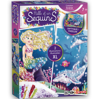 Coffret diptyque sirène mille et un sequins lansay