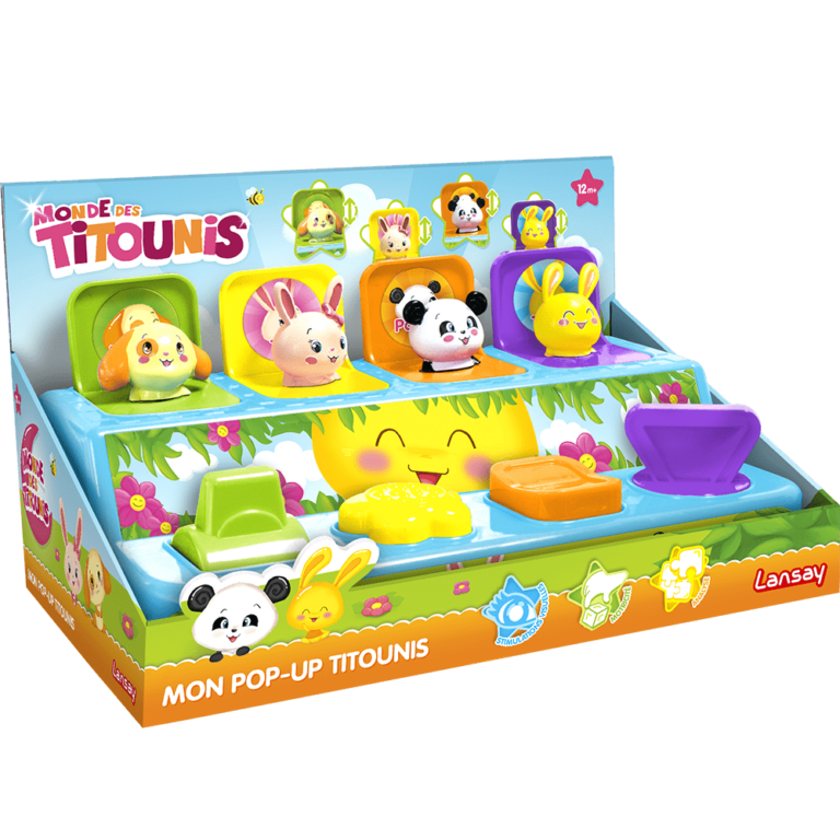 Monde des titounis lansay Mon Pop Up