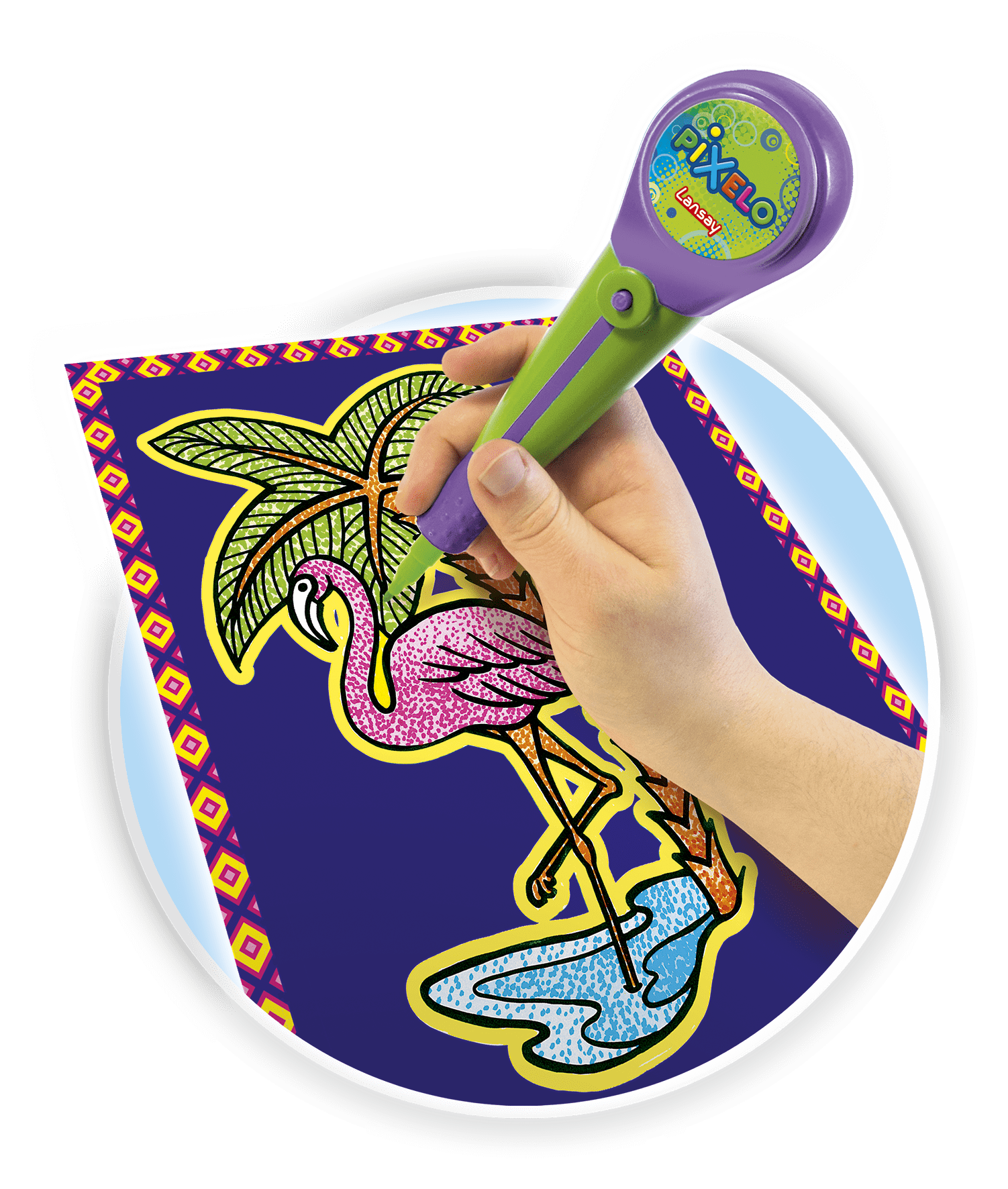 Pixelo Illustrations exclusives loisirs créatif Lansay