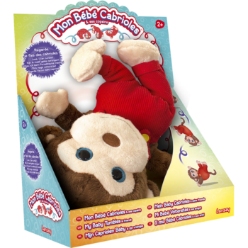 Bobo le singe bébés cabrioles lansay