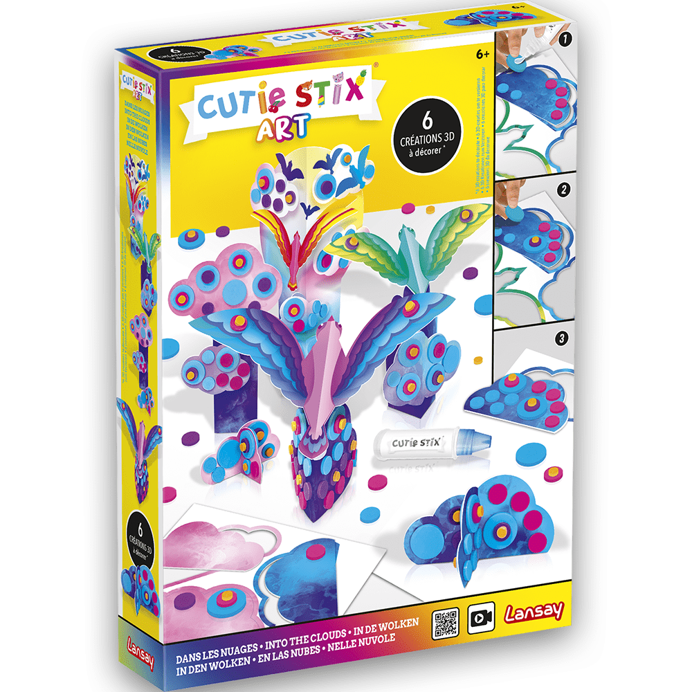 CUTIE STIX ART – DANS LES NUAGES Lansay