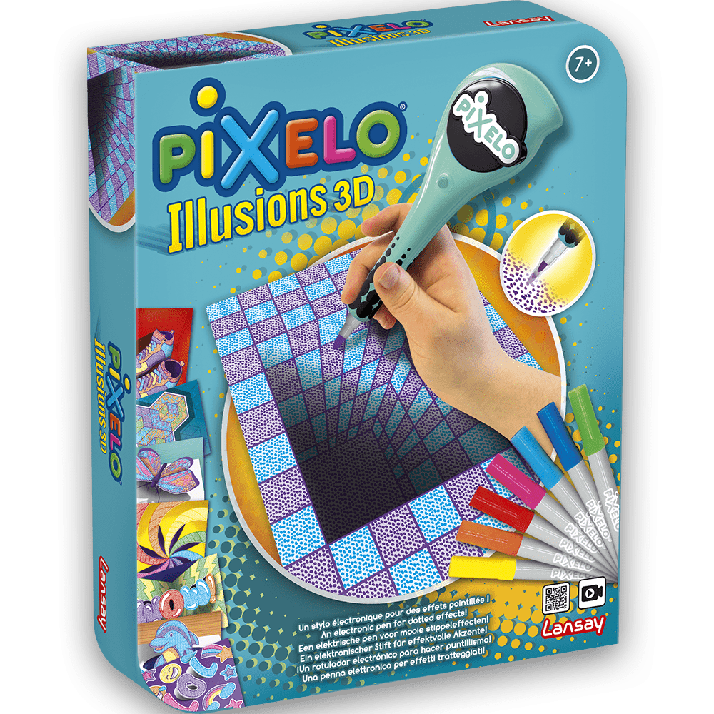 PIXELO ILLUSIONS 3D lansay