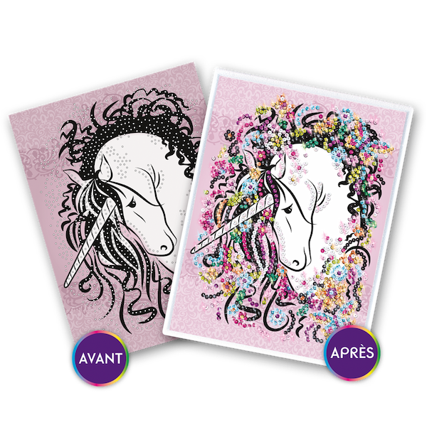 Mille et un Sequins avant après lansay