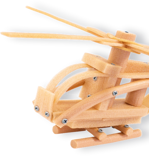 Helicoptère fabrikids lansay