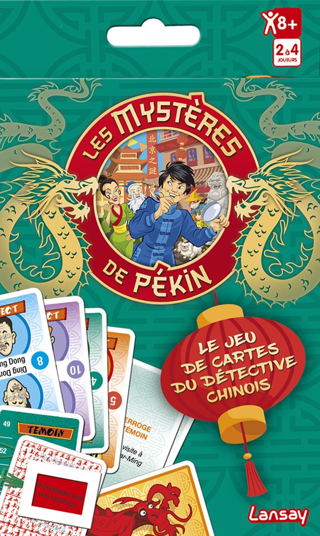Les Mystères de Pékin le jeu de cartes enquêtes