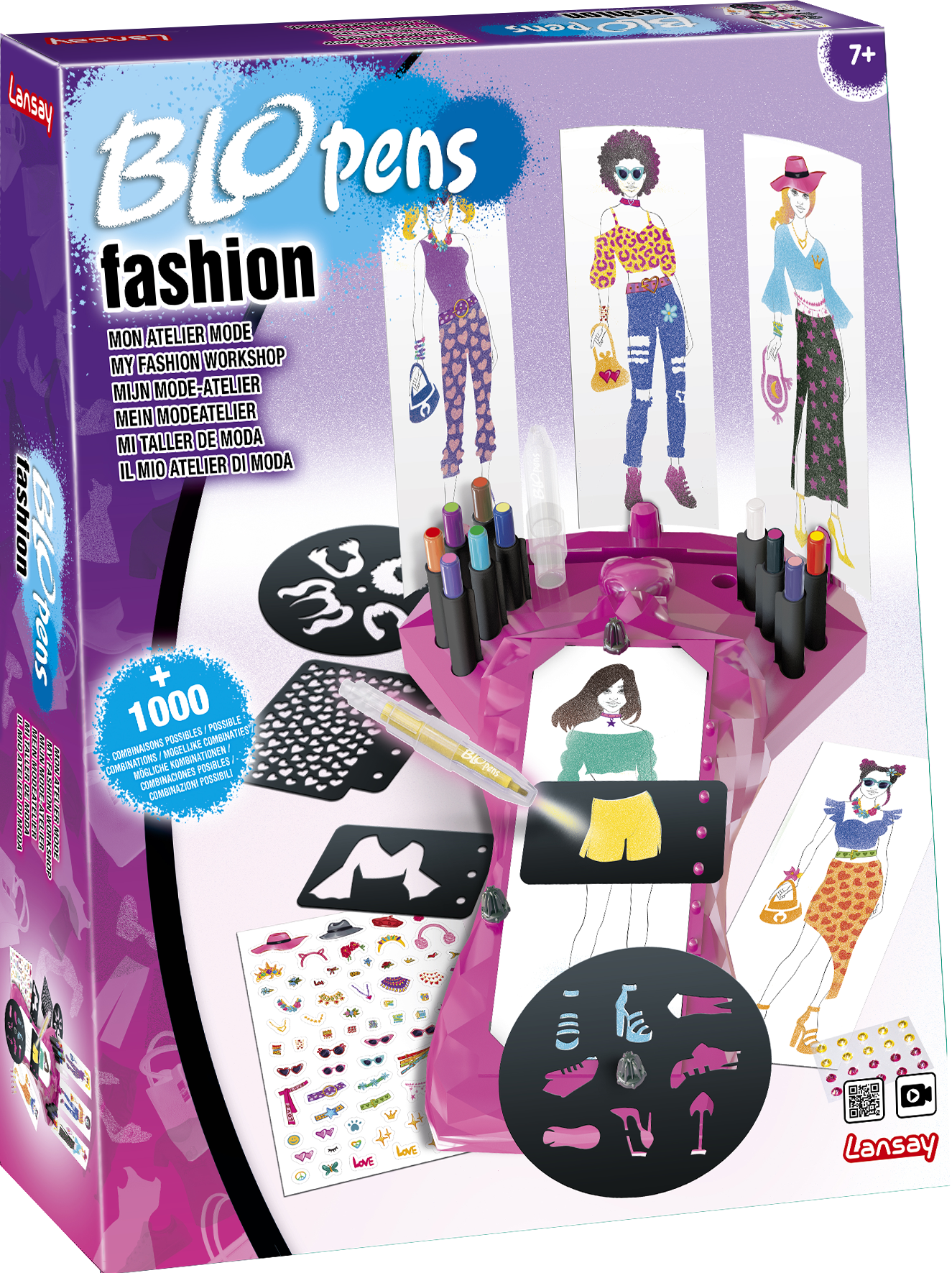 Blopens Fashion, Mode, Stylisme, Style, Accessoires, Dessin, création enfant