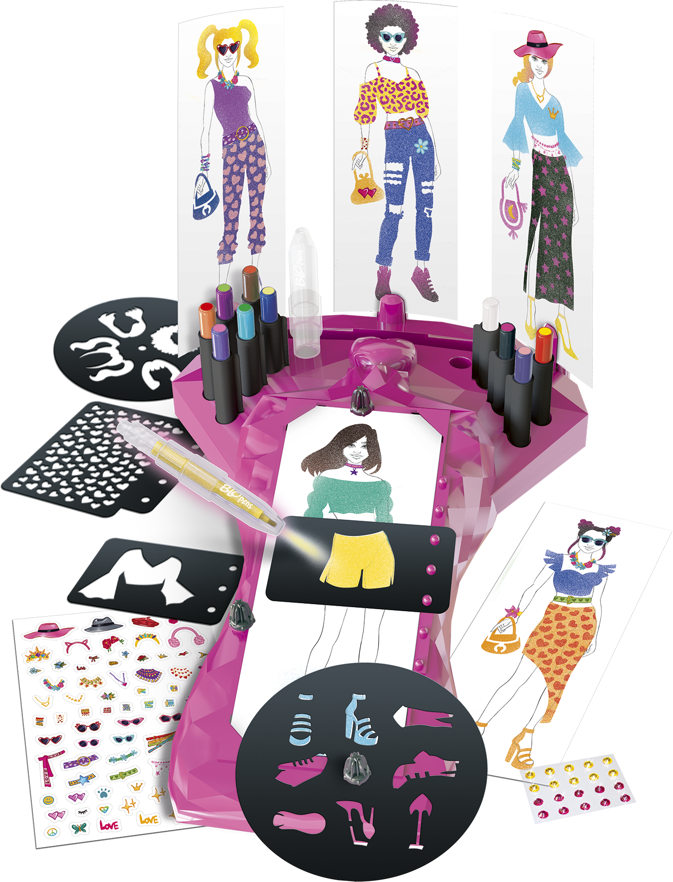 Blopens Fashion, Mode, Stylisme, Style, Accessoires, Dessin, création enfant