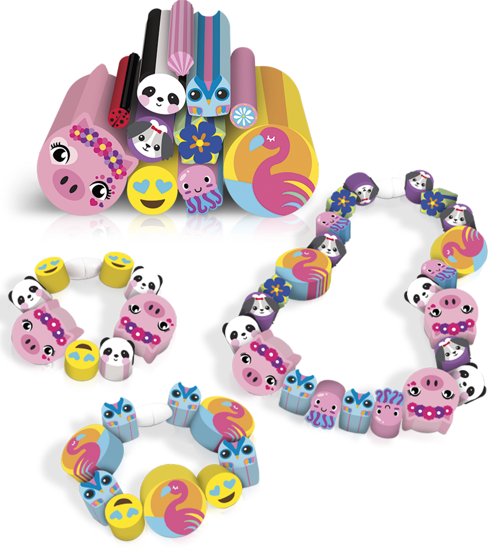 Cutie Stix Recharge Happy Bijoux enfant Loisirs créatifs