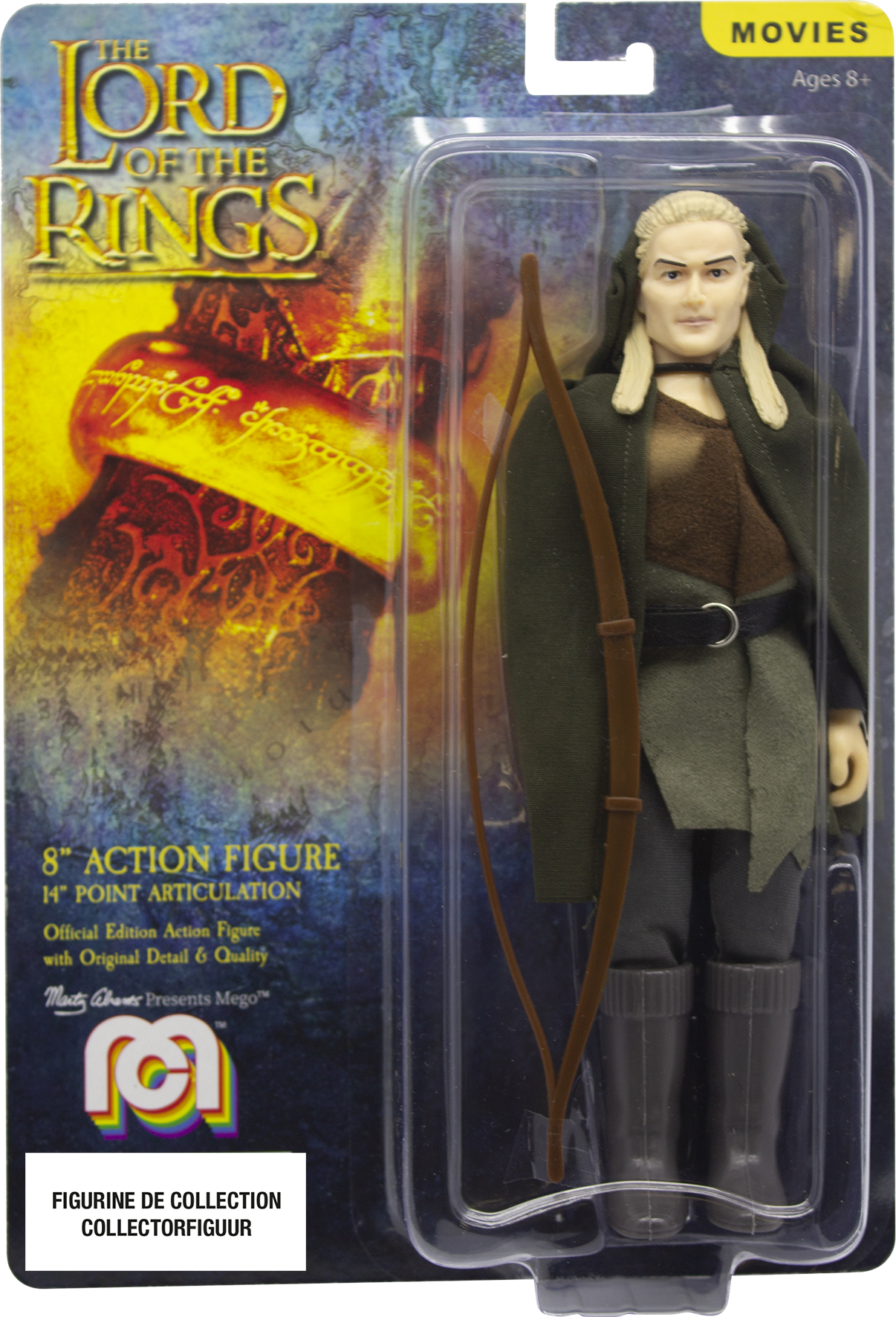 Mego, Figurine de collection, Seigneur des anneaux, cinéma, fantastique, Tolkien, Aventure, jouets, Aragorn, Gollum