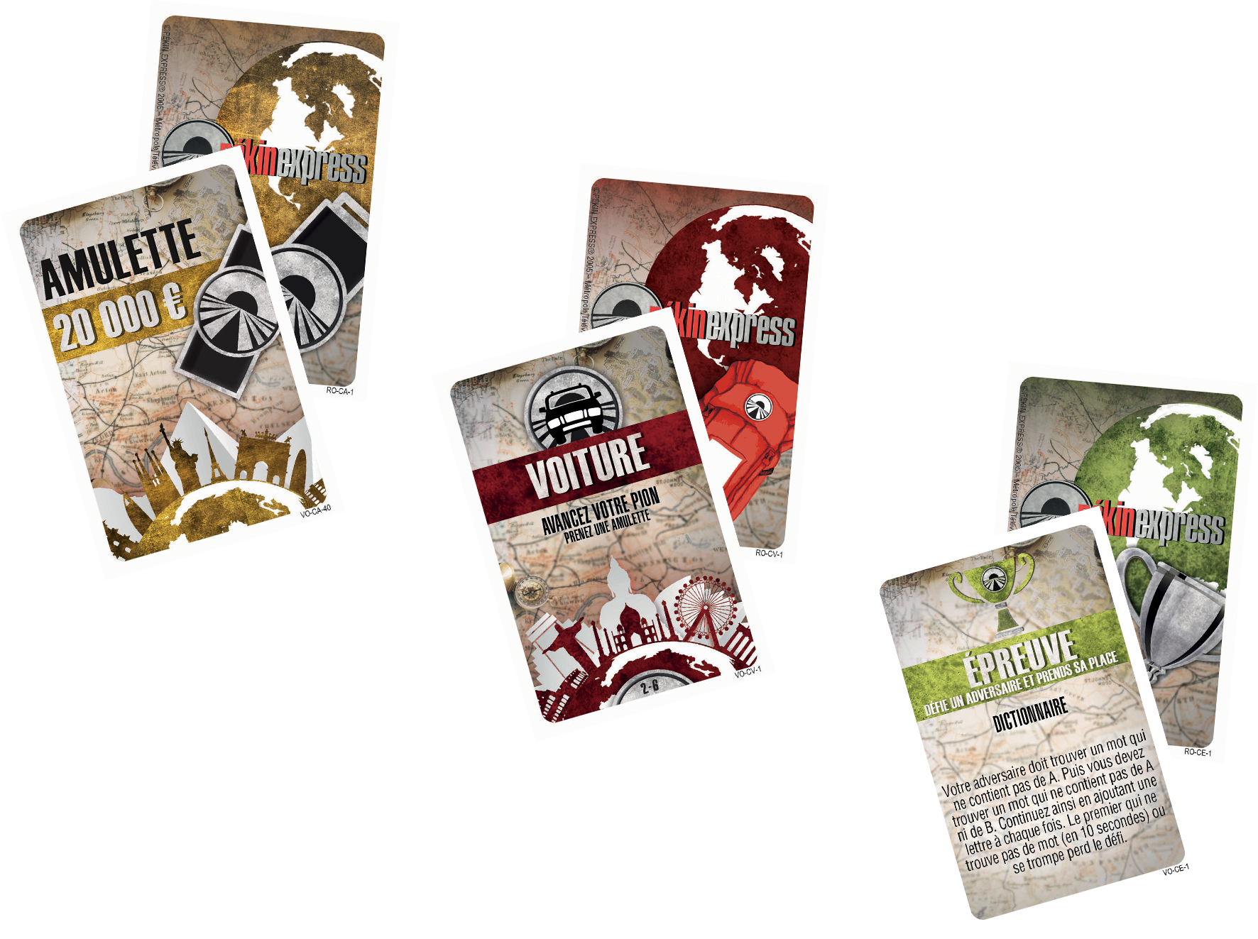 Pékin Express M6 le jeu de société jeu familial