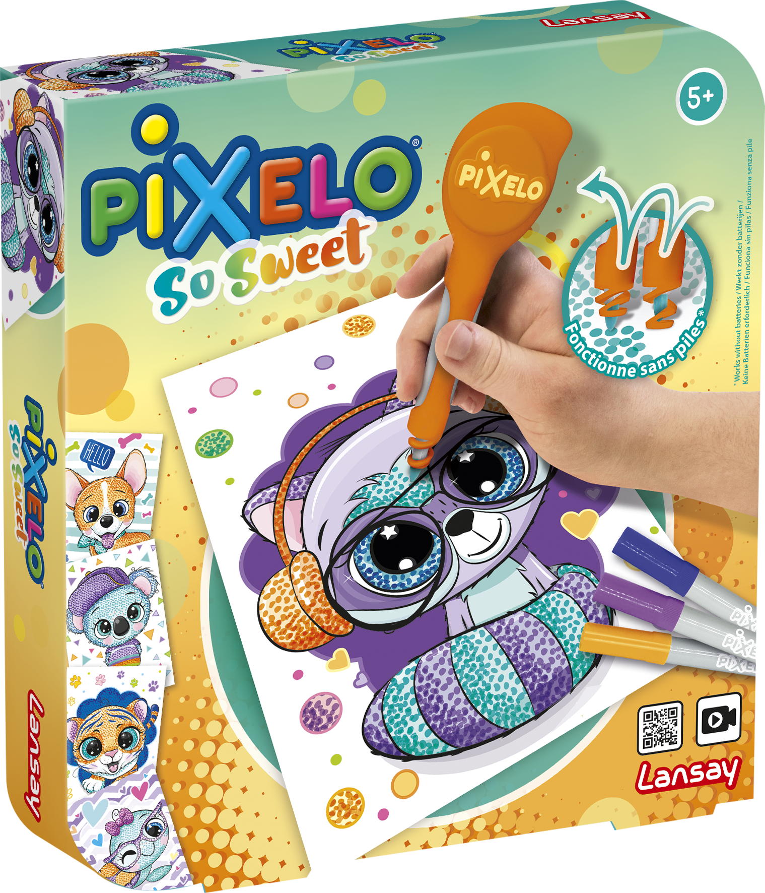 Pixelo Activités Créatives Dessin feutre pointillisme enfant