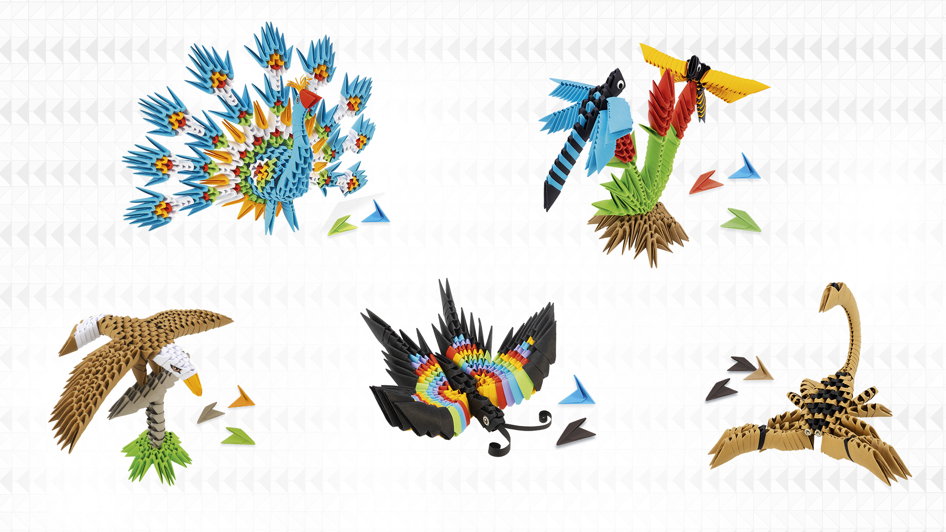 mille et un origami, origamis, pliage papier, loisirs créatifs, activité artistique