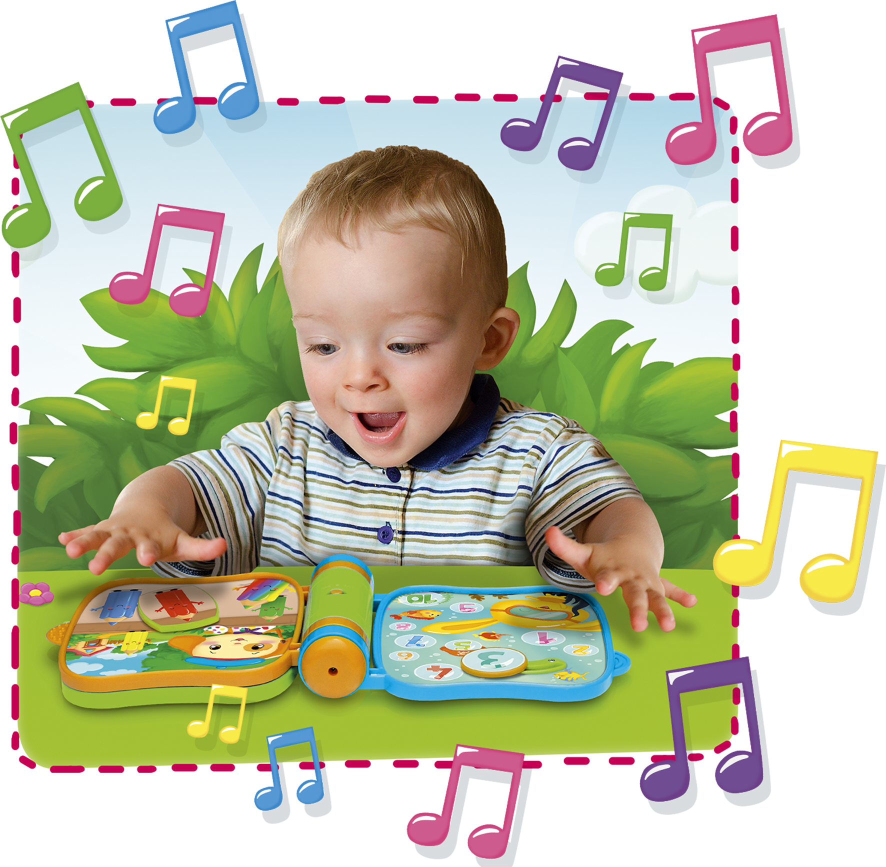 Titounis, livre éducatif, jouet musical, éveil, 1er âge, apprentissage