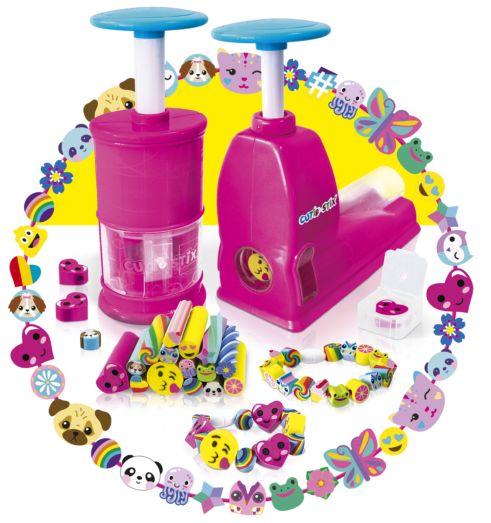 Cutie Stix, bijoux enfants, atelier, création bijoux, collier, bracelet, loisirs créatifs