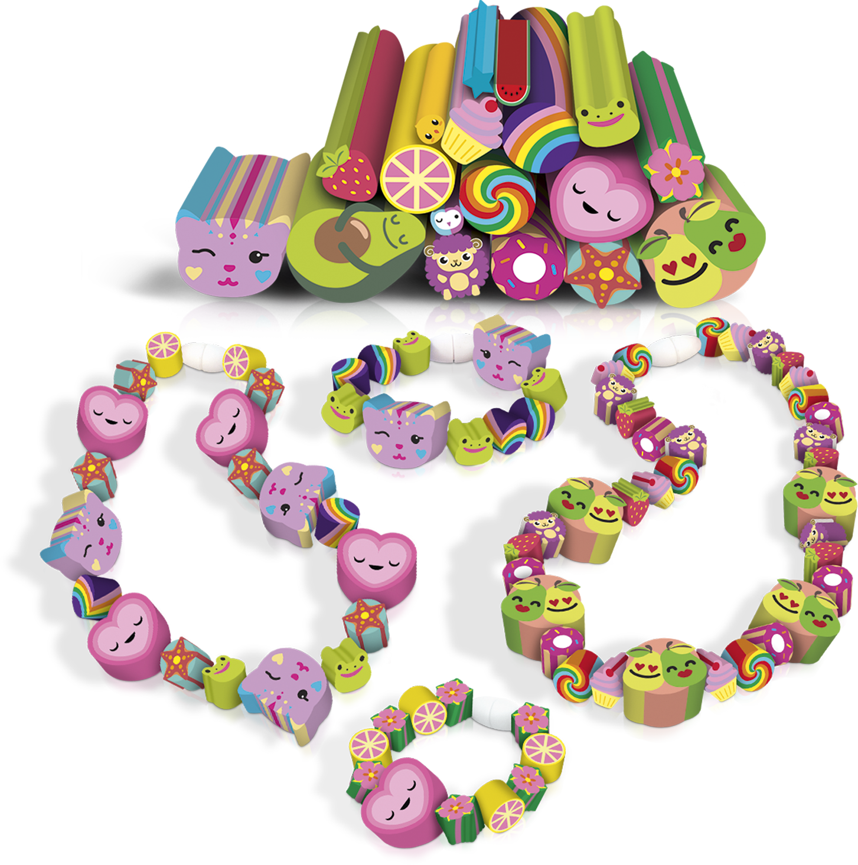 Cutie Stix Recharge Happy Cool Magic Pop Bijoux enfant Loisirs créatifs