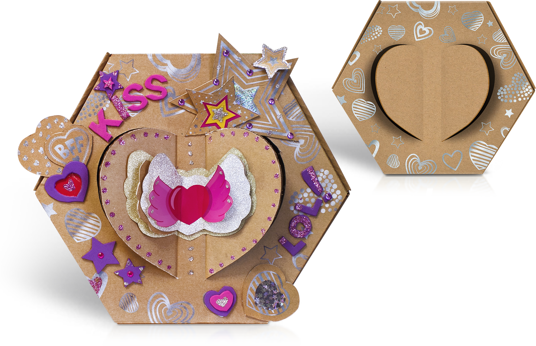 Glitterizz, Créations, DIY, Déco, chambre, paillettes, sequins, loisirs créatifs