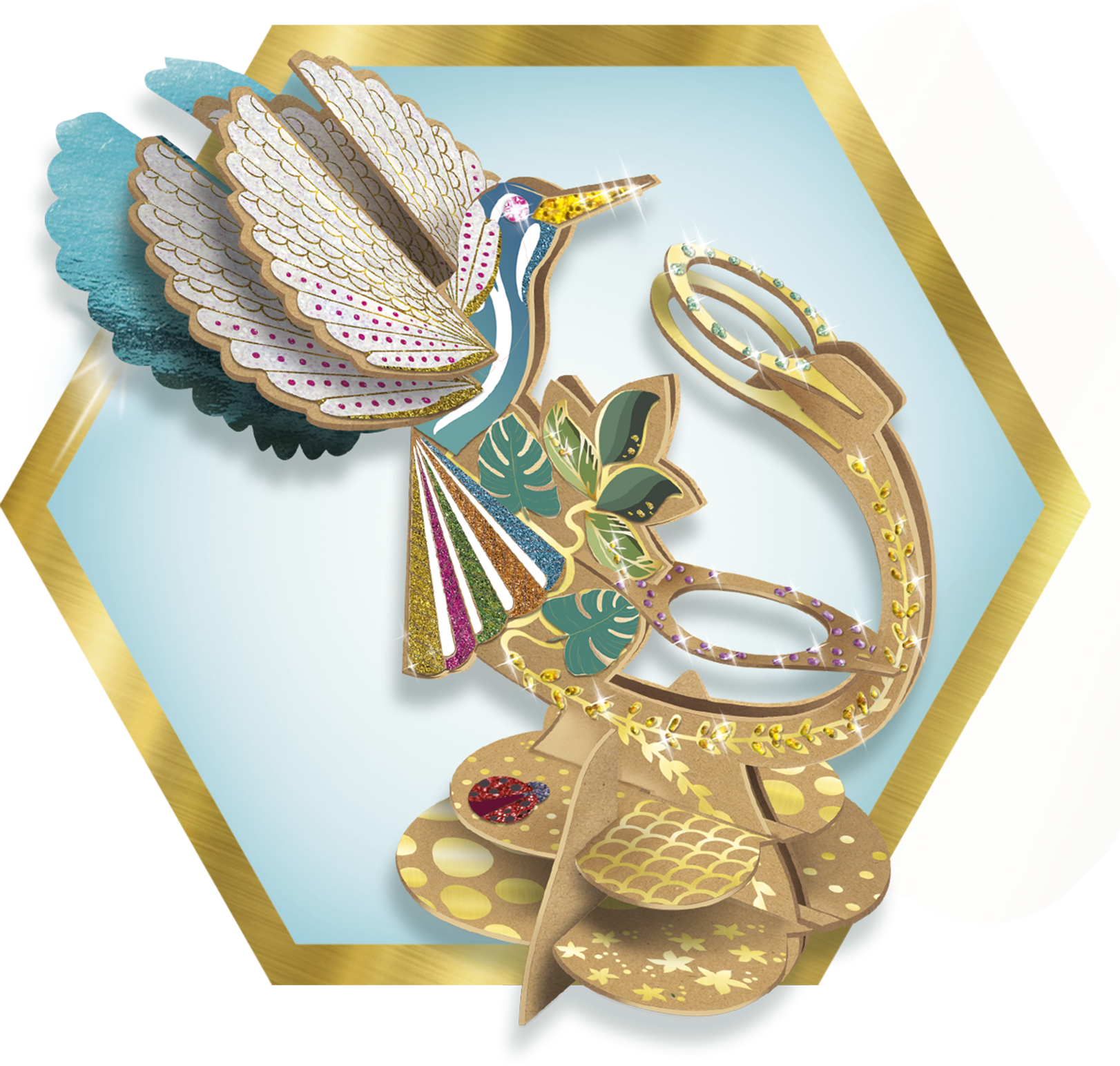 Glitterizz, Créations, DIY, Déco, chambre, paillettes, sequins, loisirs créatifs