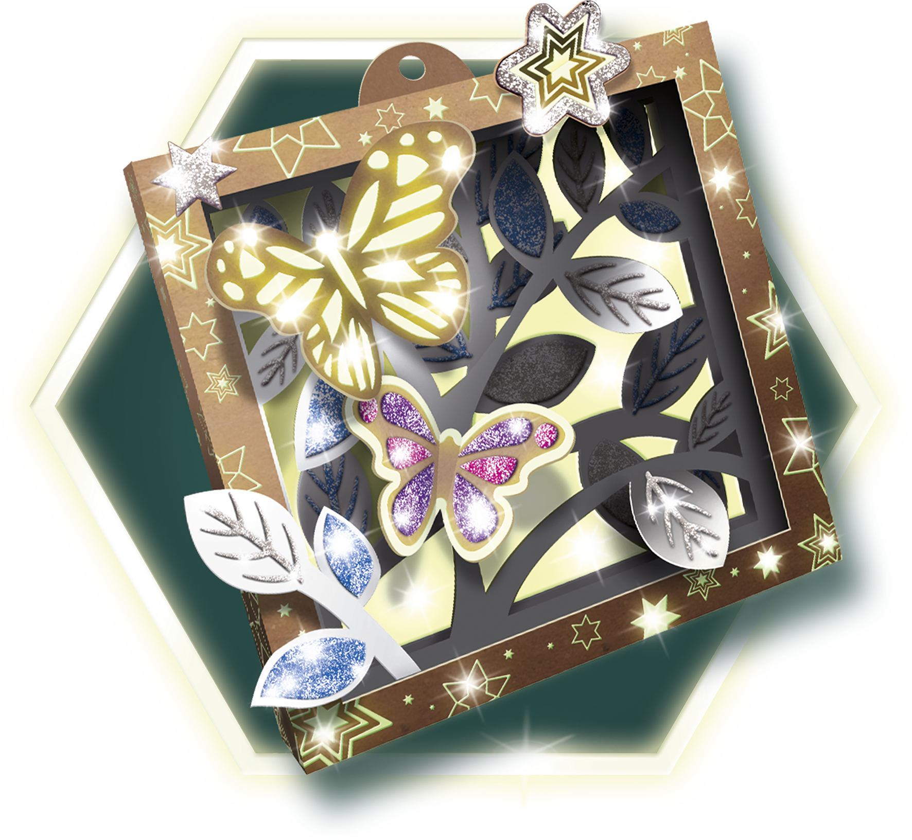 Glitterizz, Créations, DIY, Déco, chambre, paillettes, sequins, loisirs créatifs