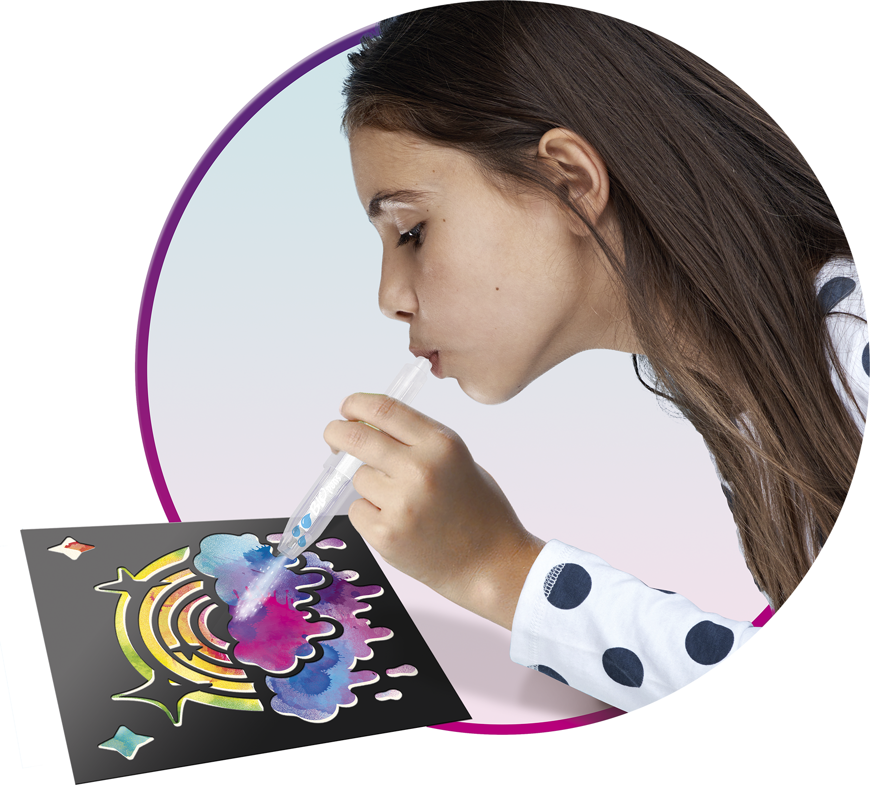 Blopens, Tie &amp; Dye, coloriage, dessin, loisirs créatifs, mixte, eau