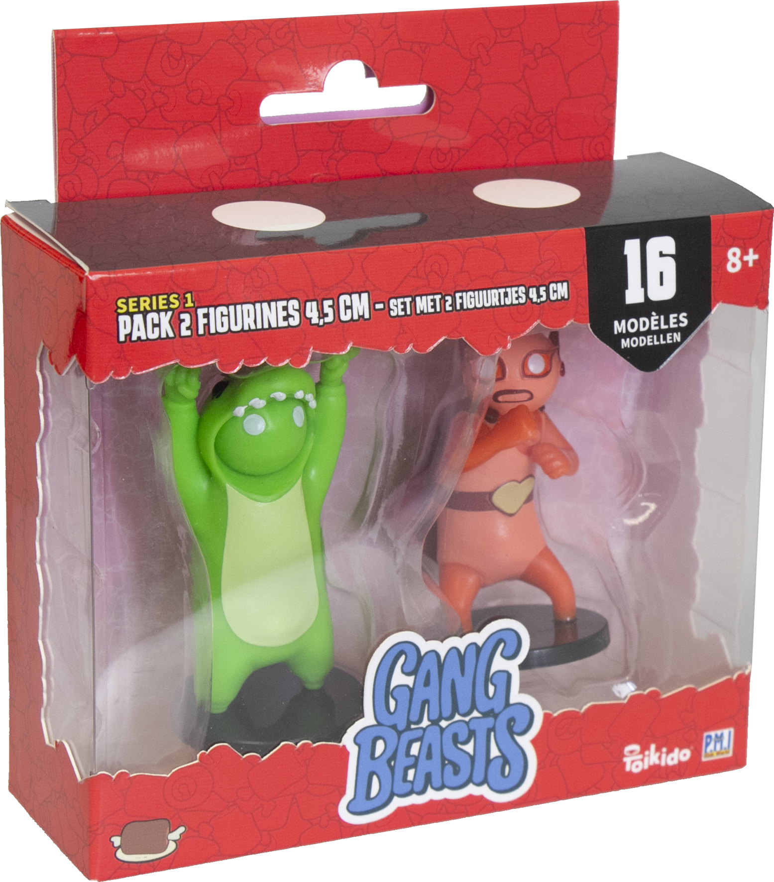 Gang Beasts, figurines, porte-clés, jeu vidéo, PC, multi-joueurs, party game, geek