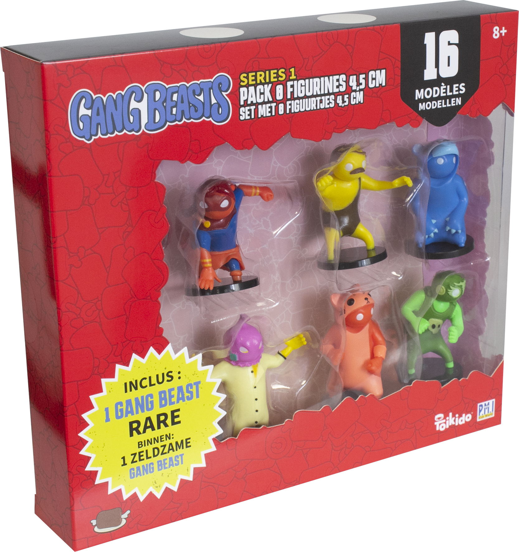 Gang Beasts, figurines, porte-clés, jeu vidéo, PC, multi-joueurs, party game, geek
