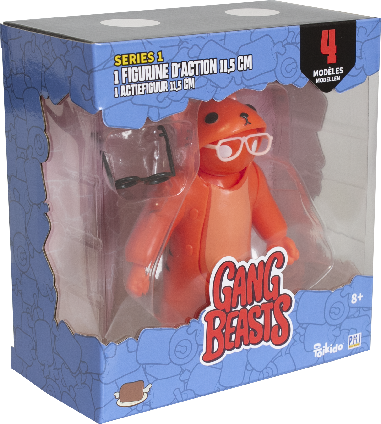Gang Beasts, figurines, porte-clés, jeu vidéo, PC, multi-joueurs, party game, geek