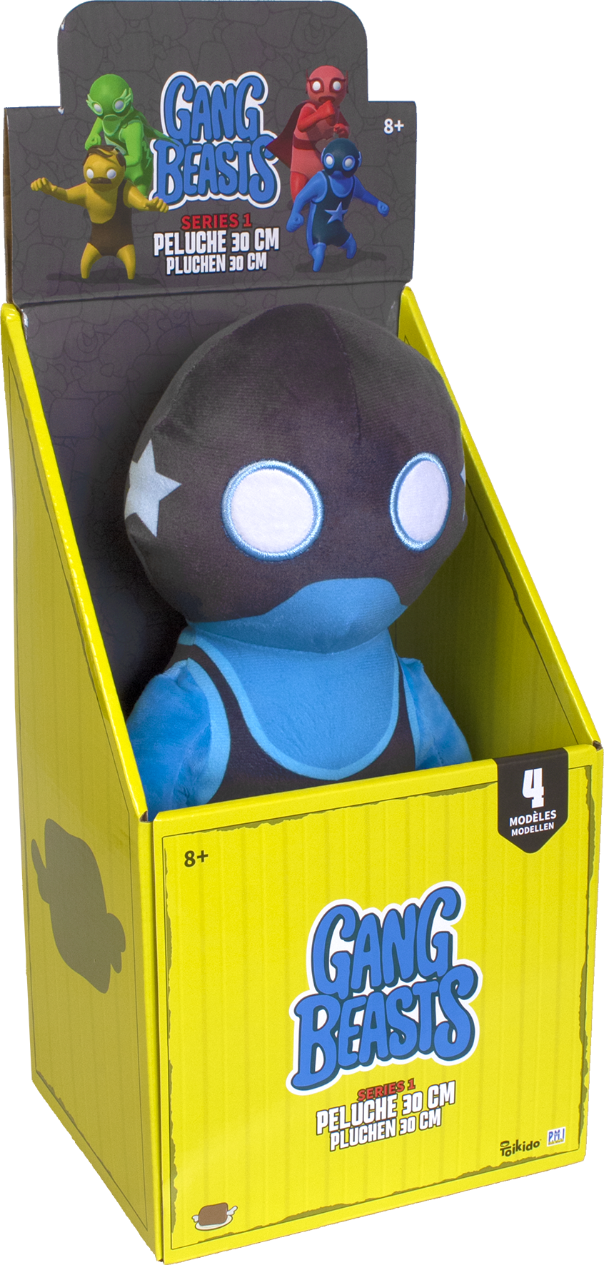 Gang Beasts, figurines, porte-clés, jeu vidéo, PC, multi-joueurs, party game, geek