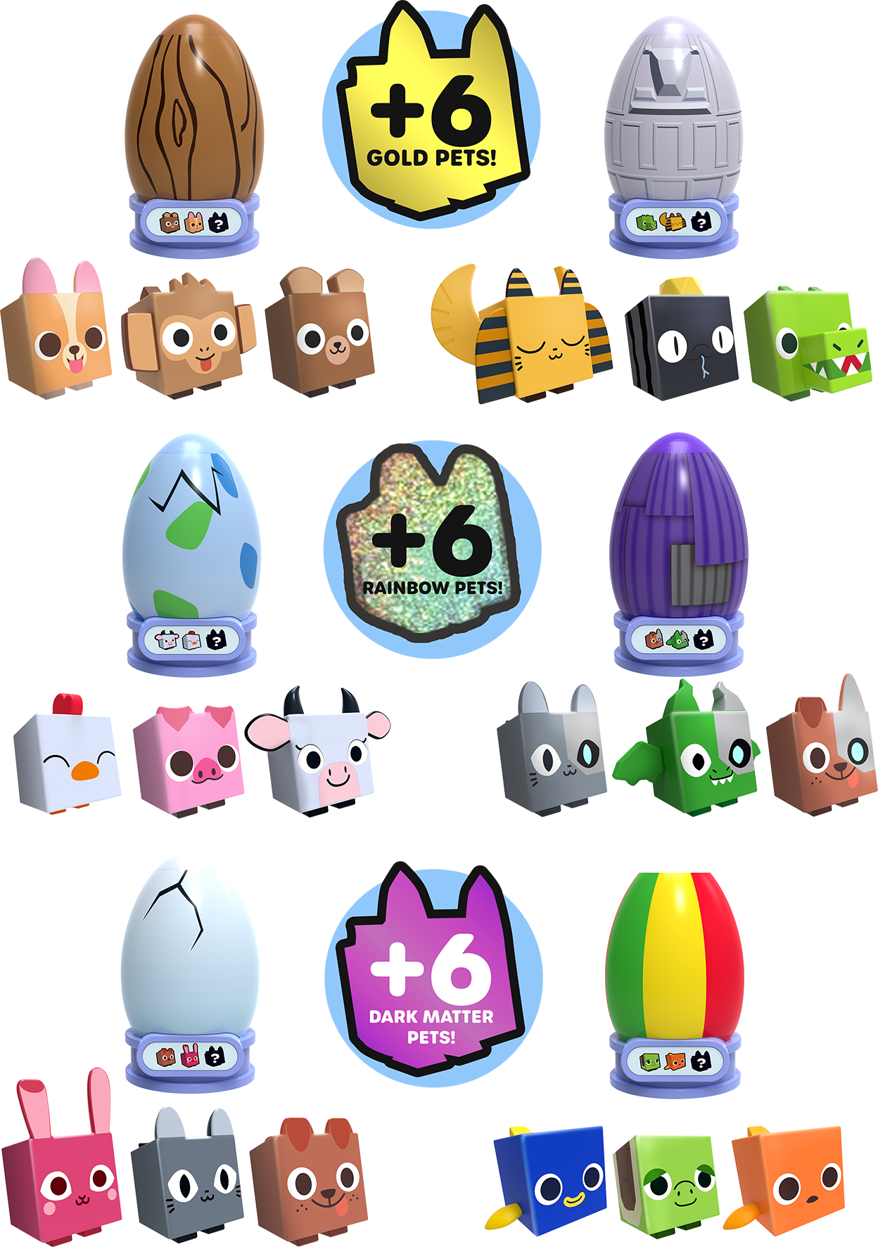 Pet Simulator X, jeu vidéo, collection, animaux, unboxing, roblox, trésor