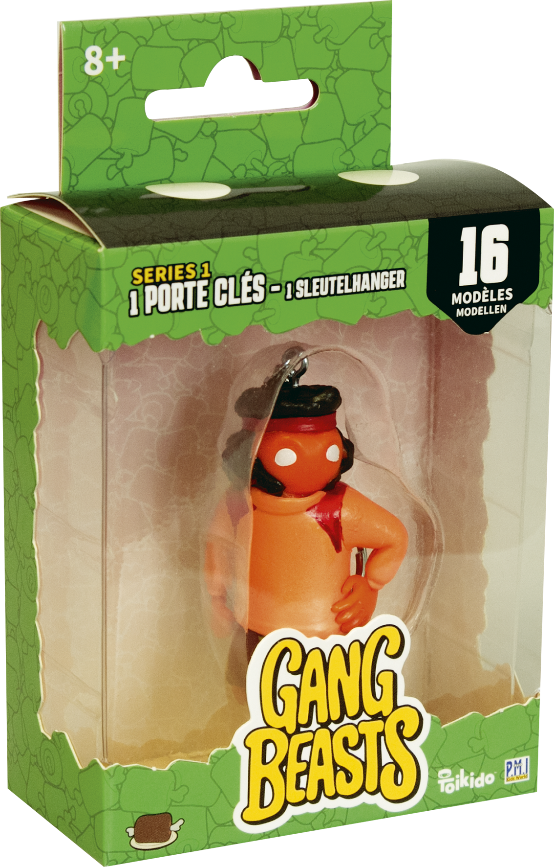 Gang Beasts, figurines, porte-clés, jeu vidéo, PC, multi-joueurs, party game, geek