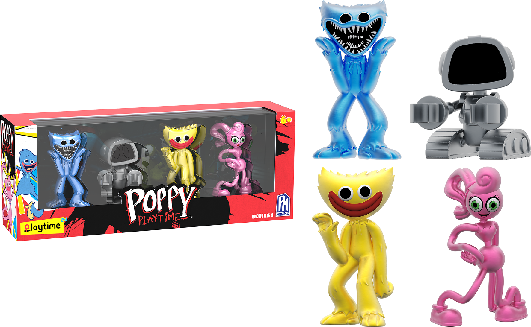 Poppy Playtime, jeu vidéo, horreur, enfant, peluche, figurine, créature, collection