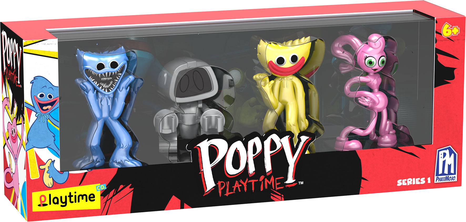 Poppy Playtime, jeu vidéo, horreur, enfant, peluche, figurine, créature, collection