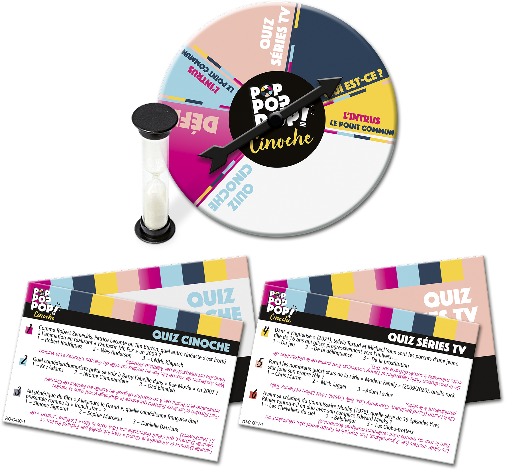 sance, quiz, défis, mimer, fredonner, culture générale, famille, adulte, cinéma, musique, littérature, série TV, célébrités