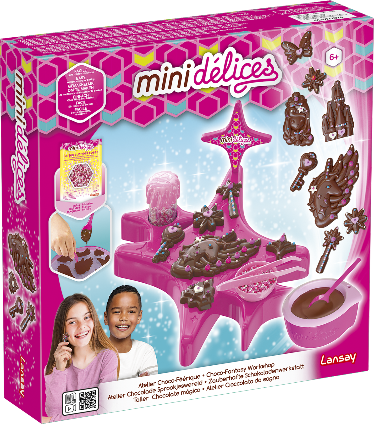 Mini Délices, féérie, chocolats, magique, fait maison, cuisine, enfant, décoration sucrée