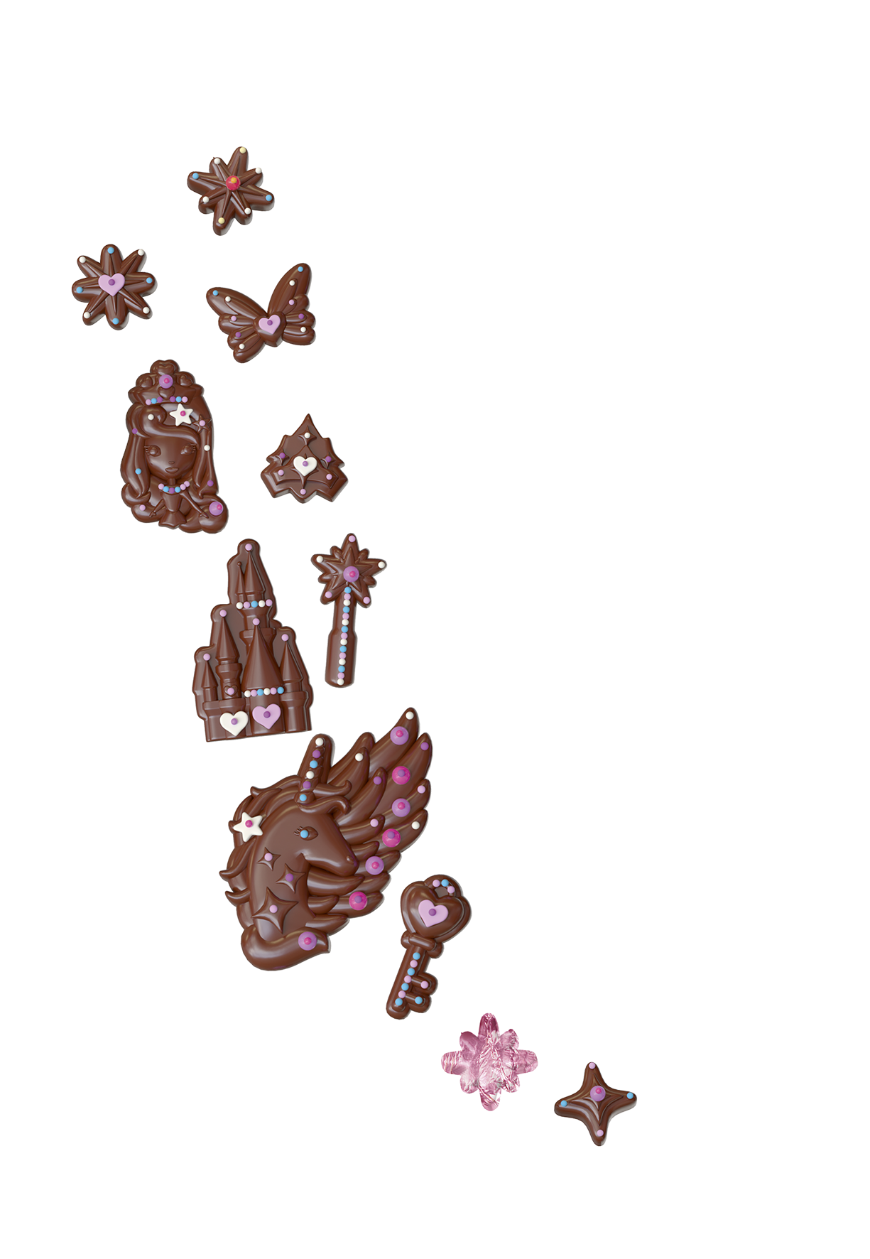 Mini Délices, féérie, chocolats, magique, fait maison, cuisine, enfant, décoration sucrée