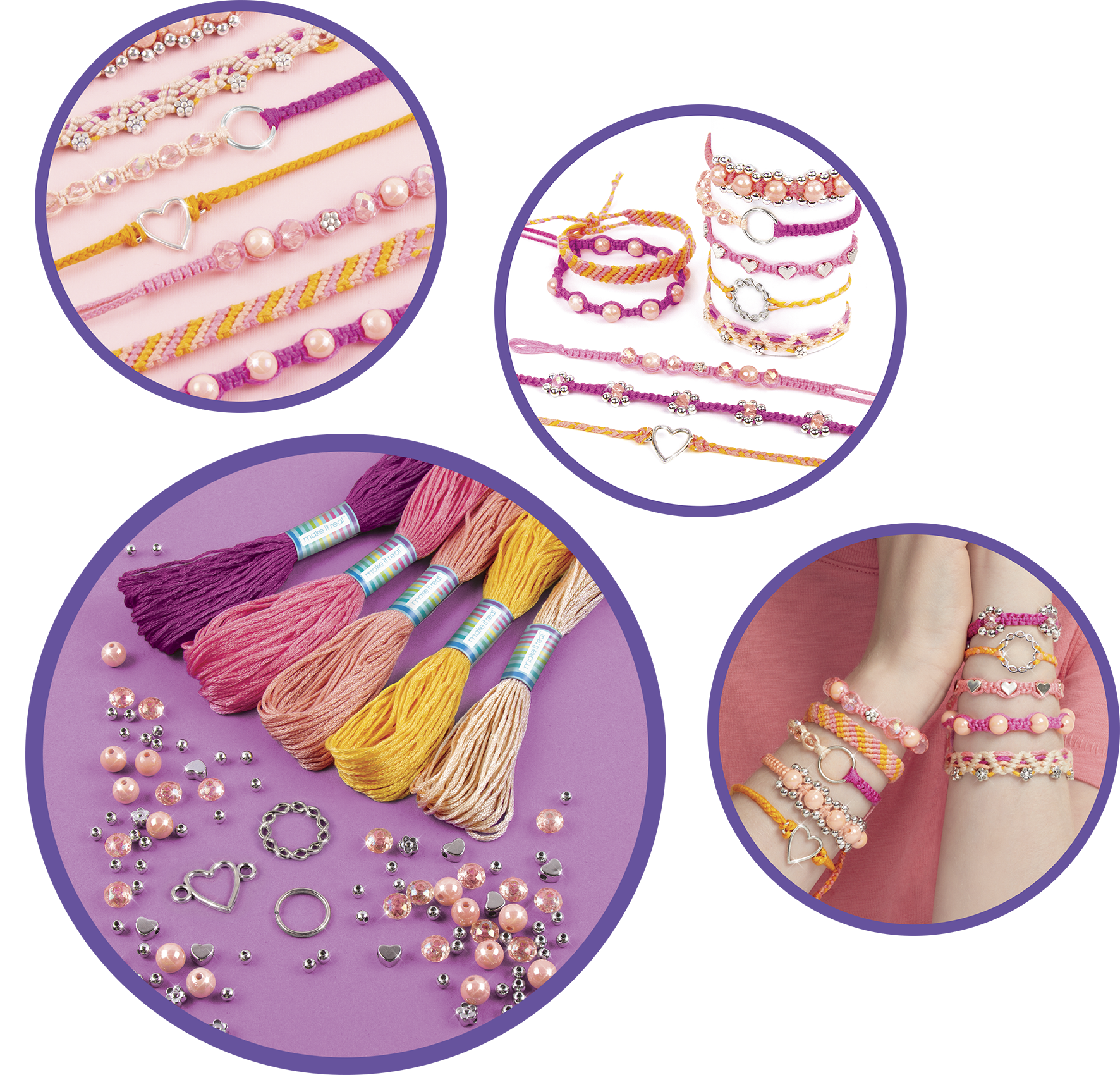 Make It Real, bijoux, DIY, loisirs créatifs, perles, fashion, style, mode