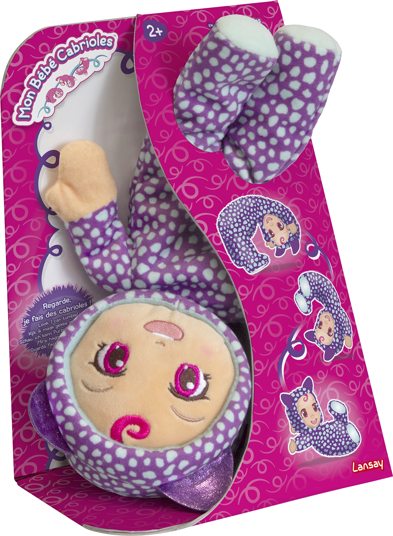 Bébé cabrioles, poupée, peluche, poupon, enfant 2 ans, 1er âge, doudou