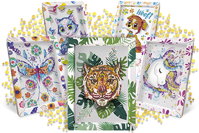 Collection Sequins, loisirs créatifs, cadre, déco, chambre, famille, activité enfant, 6 ans