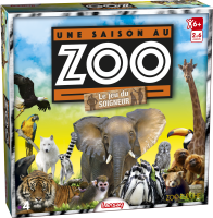 Une saison au zoo, jeu de société, jeu de plateau, animaux, zoo de la flèche, famille