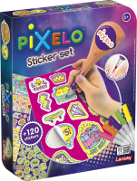 pixelo, stickers, loisirs créatifs, coloriage, feutres, enfants, 6 ans, dessin
