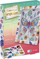 Collection Sequins, loisirs créatifs, cadre, déco, chambre, famille, activité enfant, 6 ans