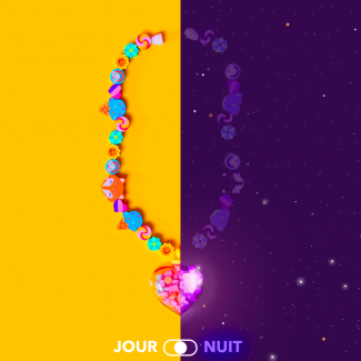 Cutie stix, instagram, bijoux phosphorescents, collier, bracelet fille